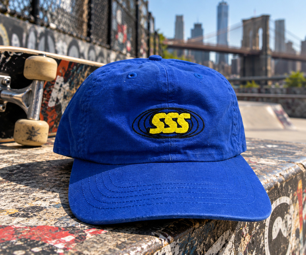 Stanton Street Sports SSS Hat Only NY USA Vintage Cotton Strapback Skater Cap